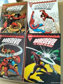 Tebeos: DAREDEVIL ns. 2 . 3. 5. 6 : BIBLIOTECA MARVEL ( LOTE 4 TOMOS)